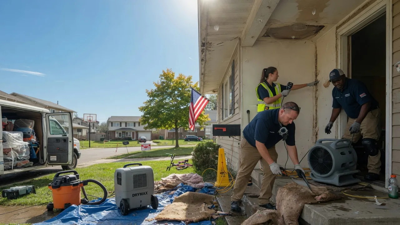 Water Damage Restoration in Steward, IL near me